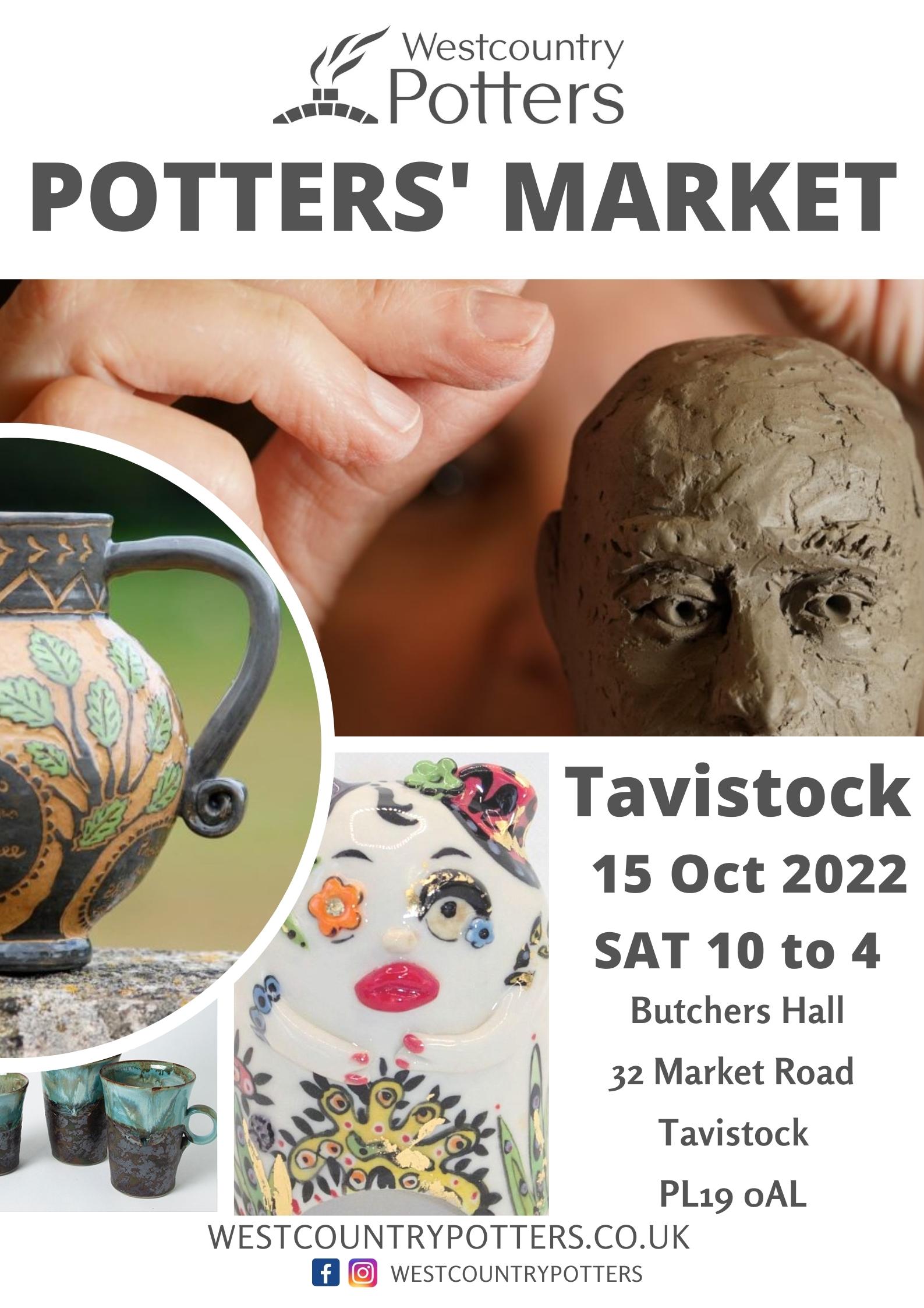 Tavistock Potters' Market 2022 Westcountry Potters Association